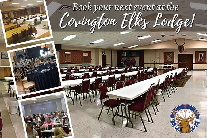 Our Lodge is a great space for your reception, party, baby shower, meeting, or reunion!